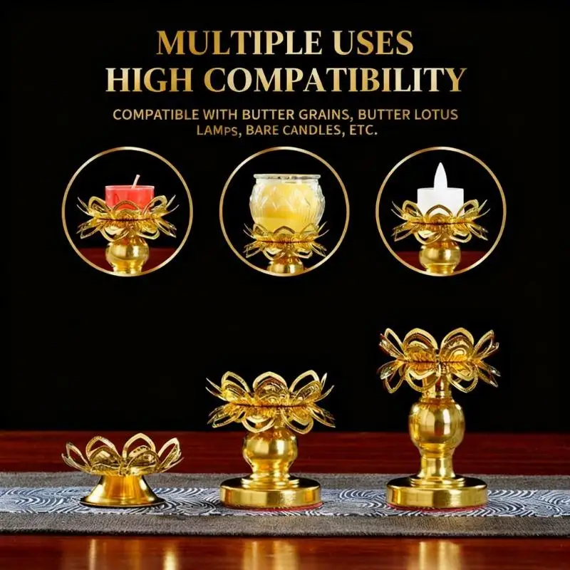 Lighting Decoration For Diwali - 2 unidades de soporte para lámparas
