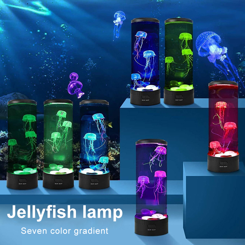 Lava Lamp Desktop - Lámpara de Lava de medusas para
