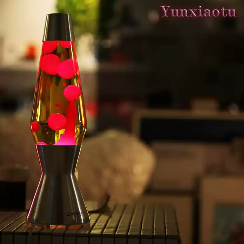 Lava Lamp Desktop - Lámpara de Lava con Purpurina, Medusas