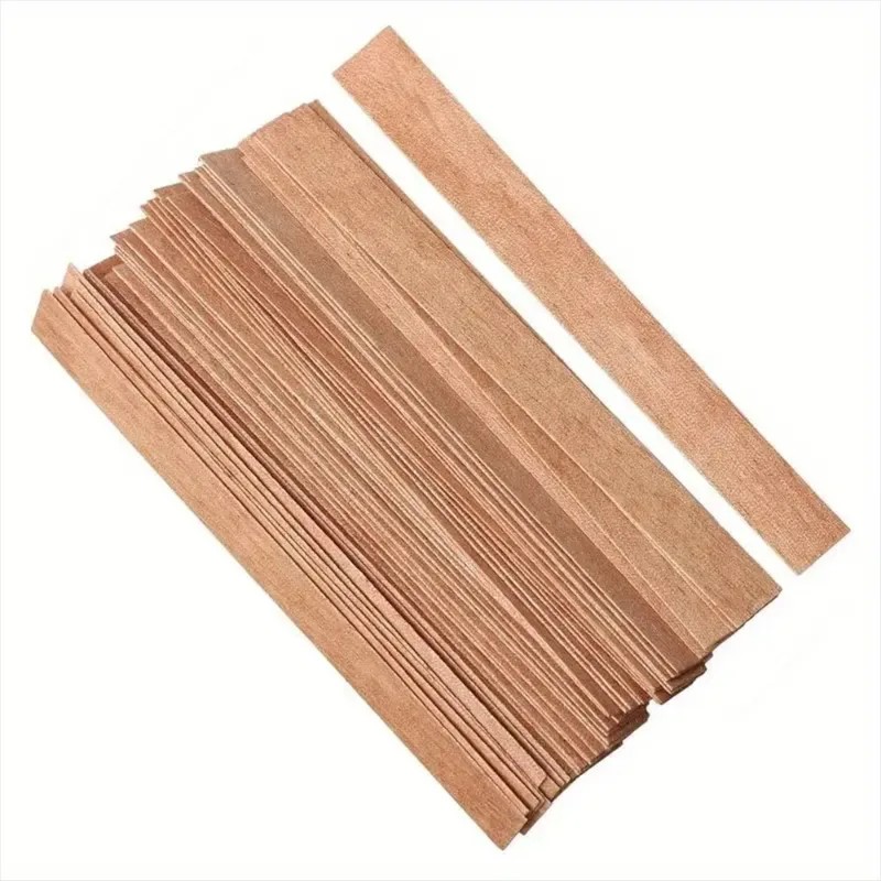 Candle Holder Set - Juego de 50/100 mechas de madera
