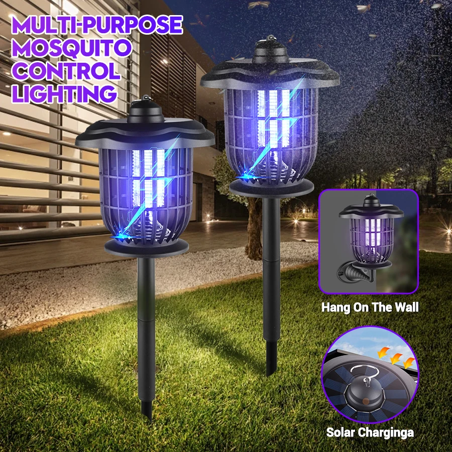 Lighting Bug Decor - Lámpara Solar LED 2 en 1