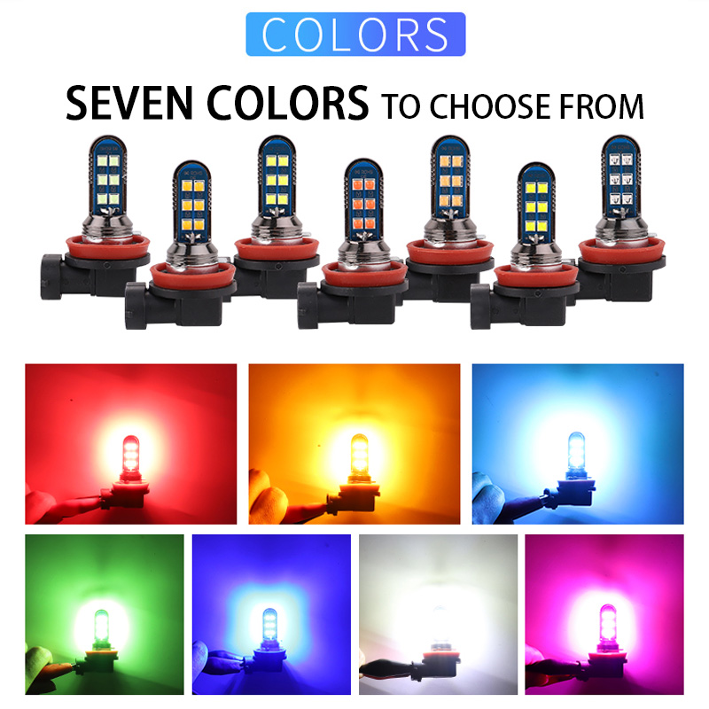 Colour Changing Bulb - Bombillas LED antiniebla para coche, luces