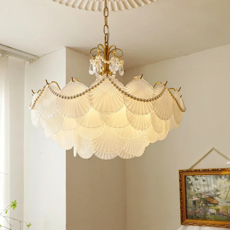Decor Lighting Fixtures - Lámpara de araña colgante de cristal