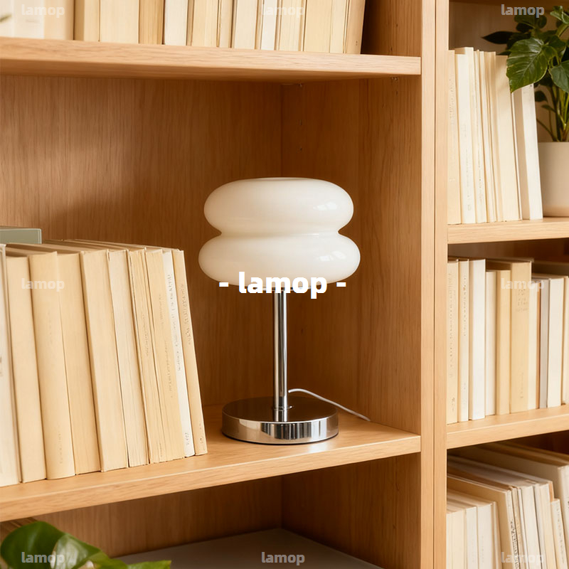 Lámpara de Mesa Bauhaus Cream- - Lighting Decoration In Bedroom reseña y precio