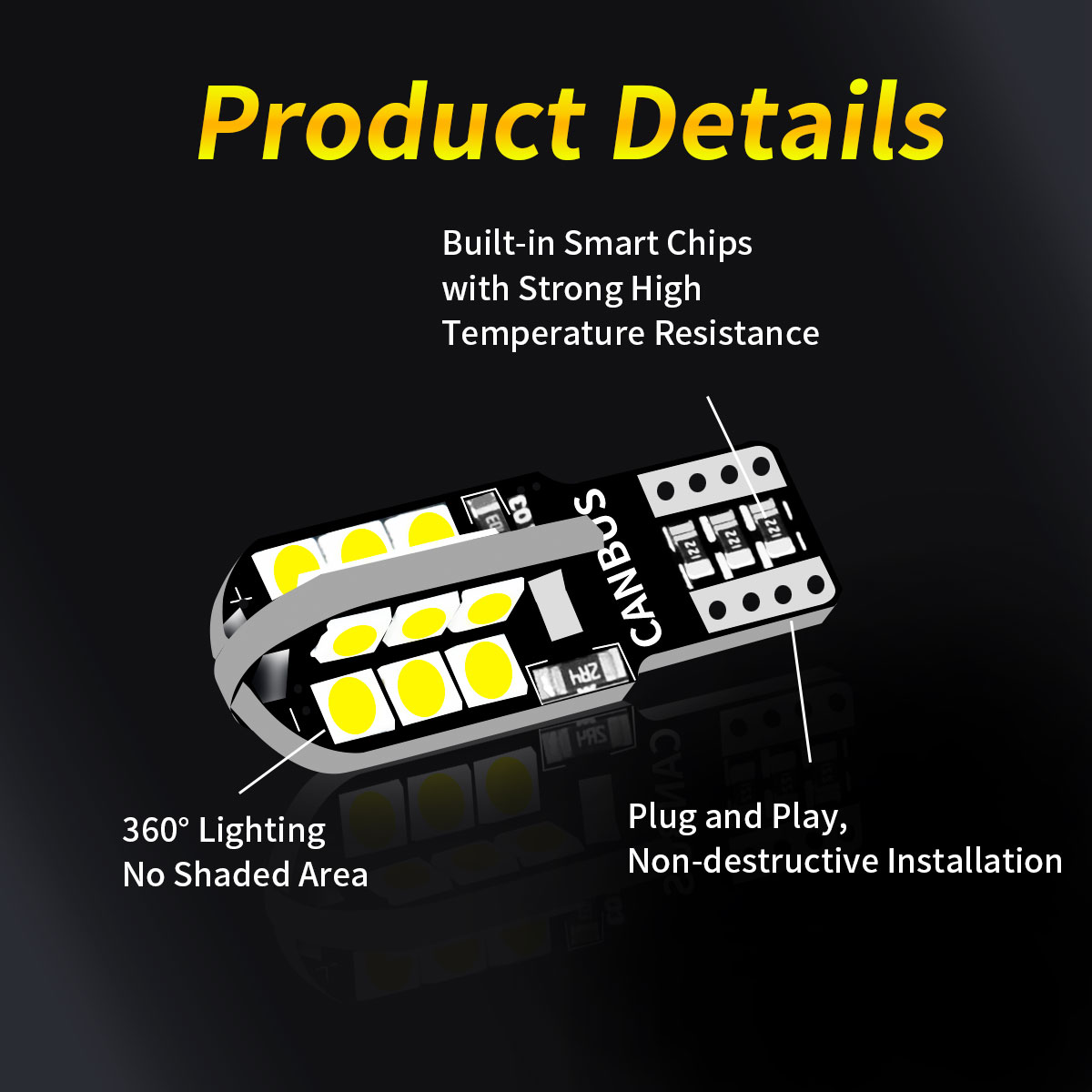 Bombillas LED T10 W5W WY5W 192 - Colour Changing Bulb reseña y precio
