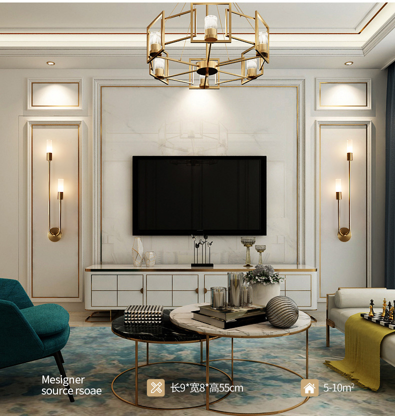 Lámpara de Pared LED Decorativ - Lighting Decoration In Bedroom reseña y precio