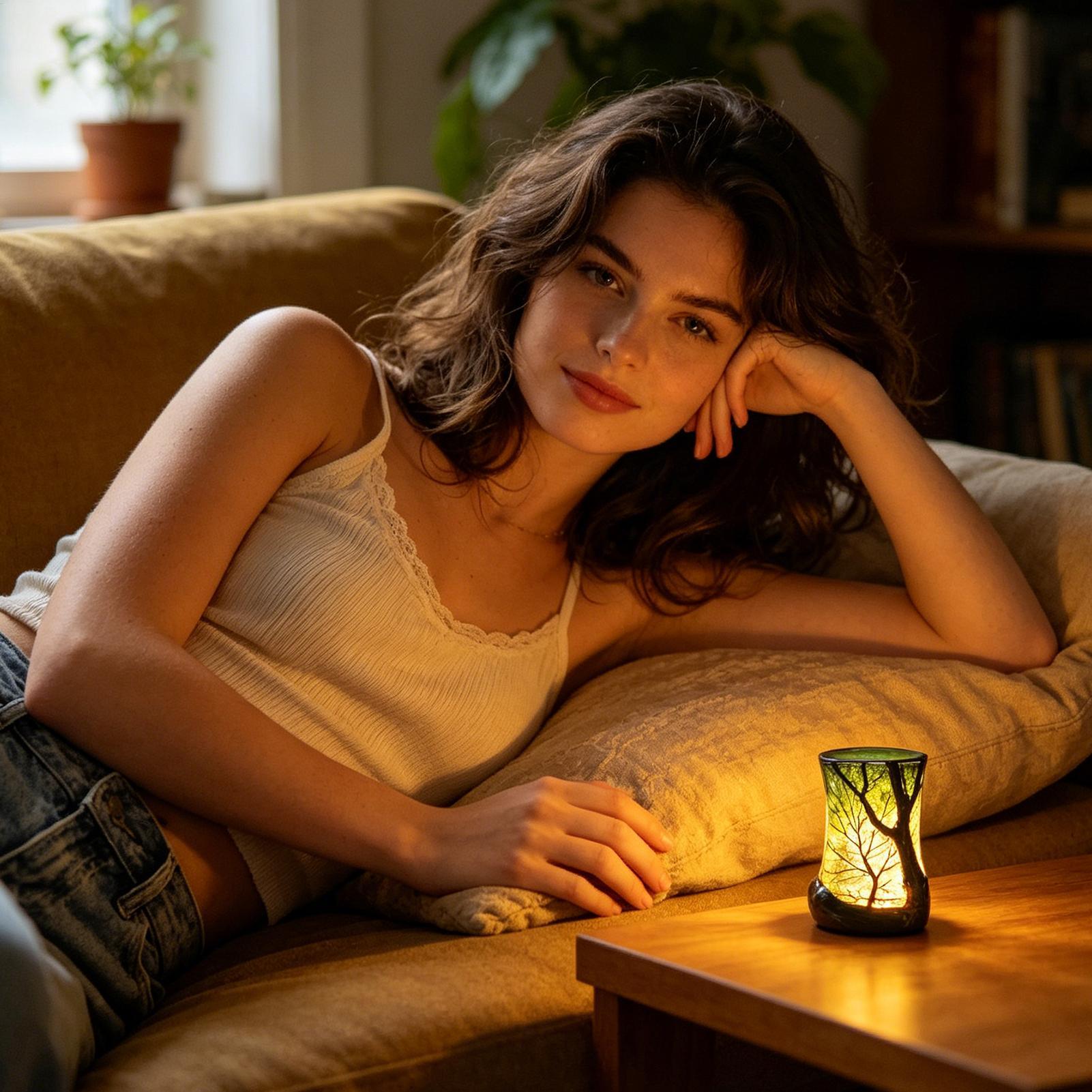 Lámpara de Noche para Mesa de  - Lighting Decoration In Bedroom reseña y precio