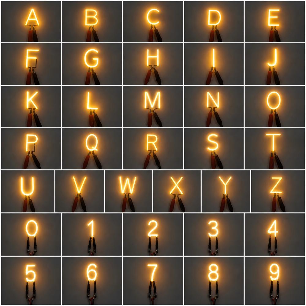 0-9 A-Z Filamento Creativo DIY - Lighting Decor Photos reseña y precio