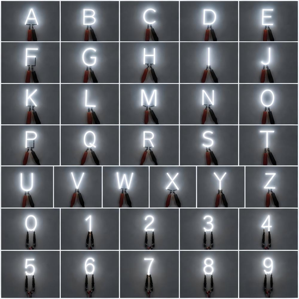 0-9 A-Z Filamento Creativo DIY - Lighting Decor Photos reseña y precio