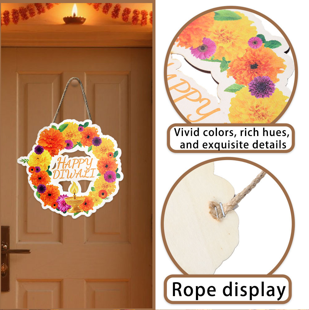 Decoración de loto y pavo real - Lighting Decoration For Diwali reseña y precio