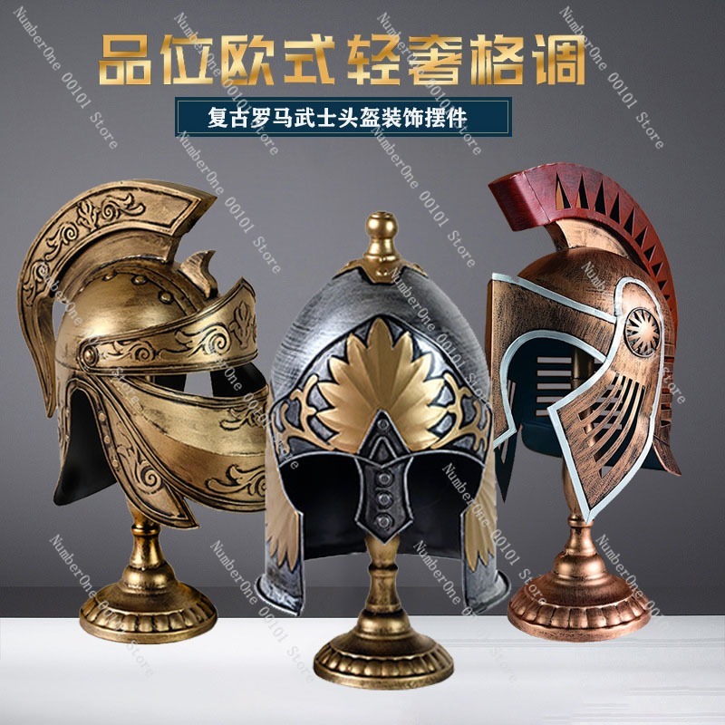 Casco de Guerrero Europeo de L - Lighting Decor Photos reseña y precio