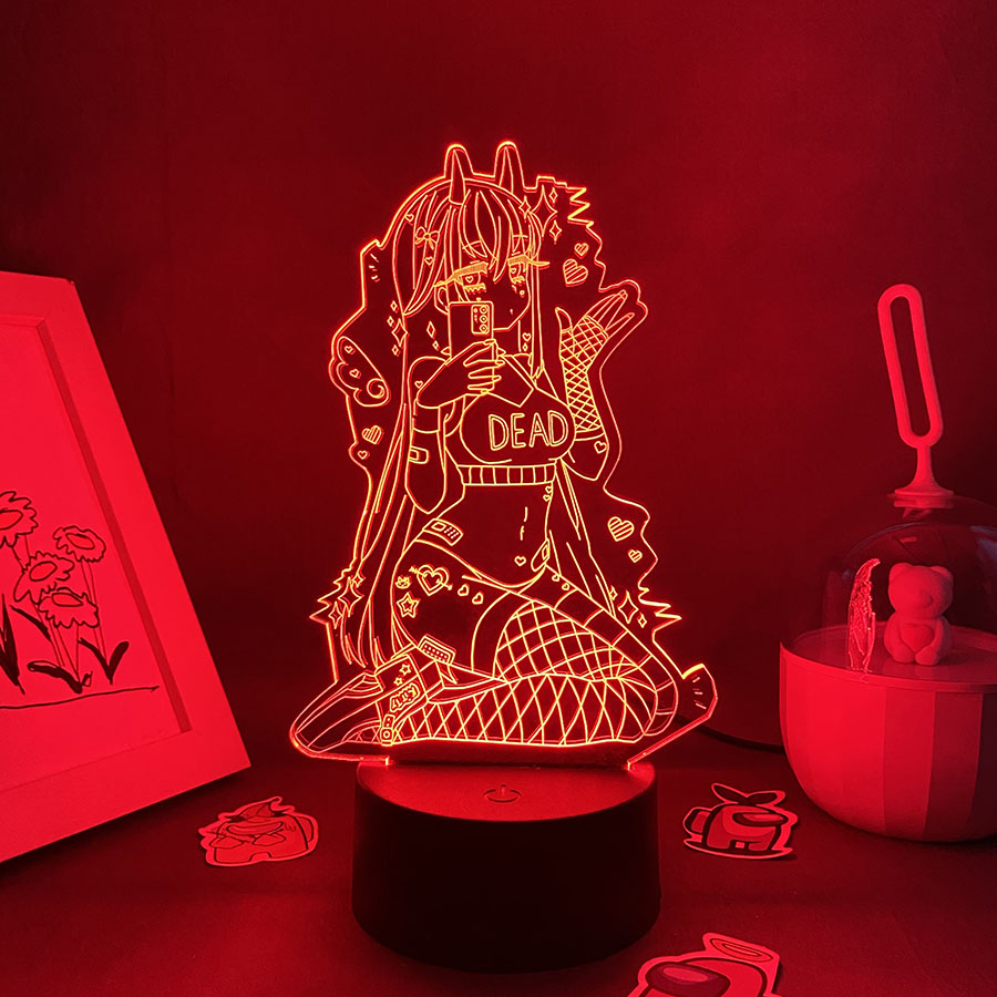 Anime Zero Two figura 3D LED N - Lava Lamp Desktop reseña y precio
