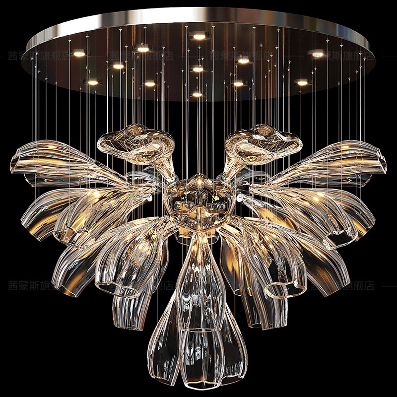 Luces colgantes de cristal de  - Decor Lighting Fixtures reseña y precio