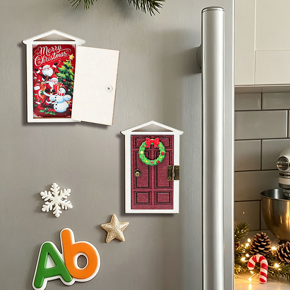 Adhesivos Magnéticos de Madera - Santa'S Elves Holiday Lighting & Decor Llc reseña y precio