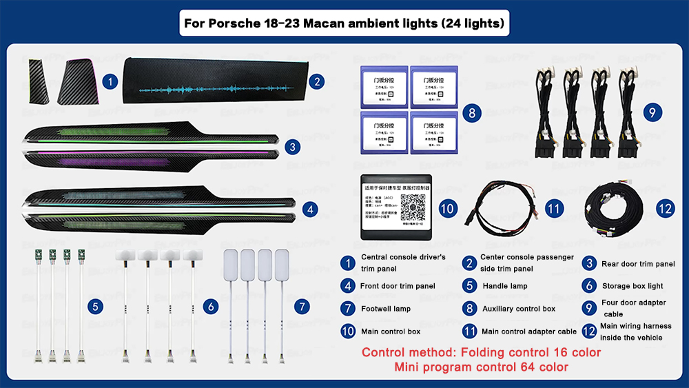 Luz ambiental para Porsche Mac - Decor Lighting India reseña y precio
