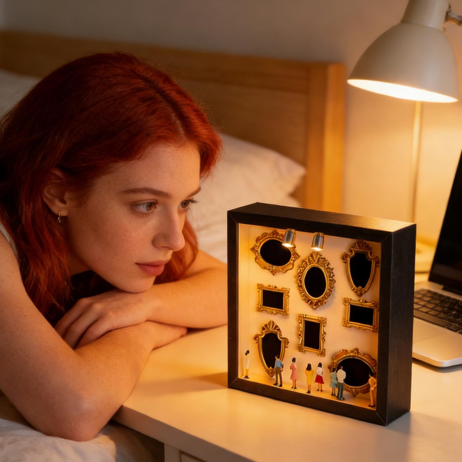 Caja de museo DIY con estuche  - Lighting Decor Photos reseña y precio