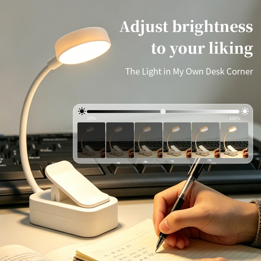 Lámpara LED con Clip para escr - Colour Changing Bulb reseña y precio