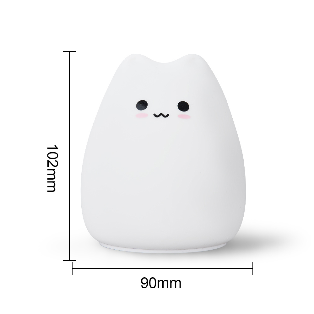 Luz de noche de gato bonito pa - Colour Changing Bulb reseña y precio