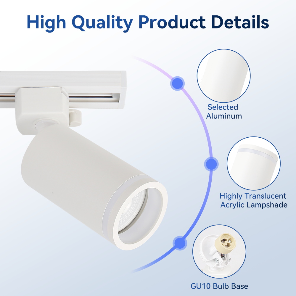 Lámpara LED para riel GU10, lá - Decor Lighting Fixtures reseña y precio