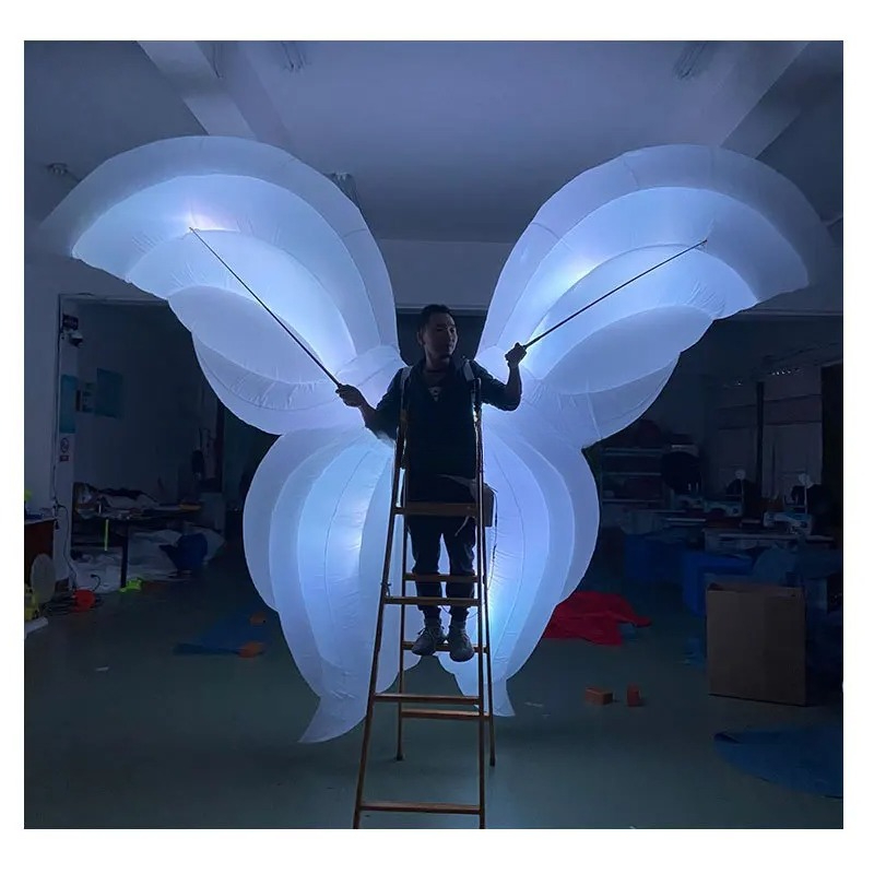 Disfraz Inflable de Flor Blanc - Decor Lighting The Parade reseña y precio