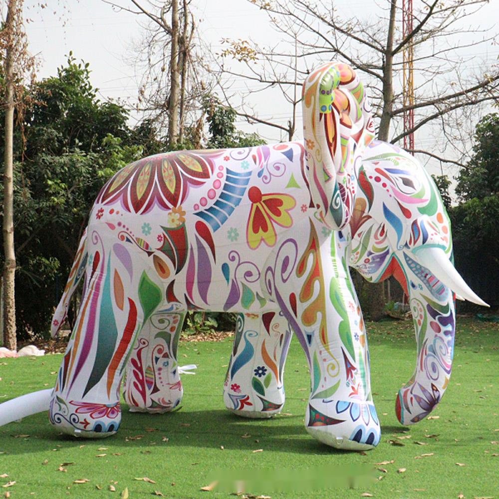 Elefante Gigante Colorido con  - Decor Lighting The Parade reseña y precio
