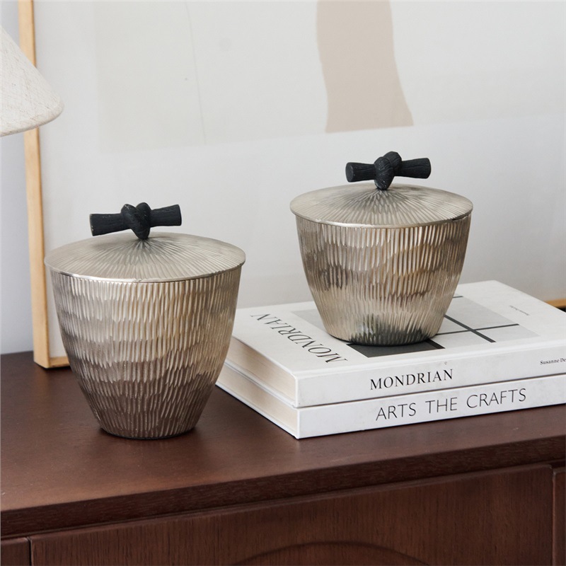 Jarrón de almacenamiento con t - Decor Lighting India reseña y precio