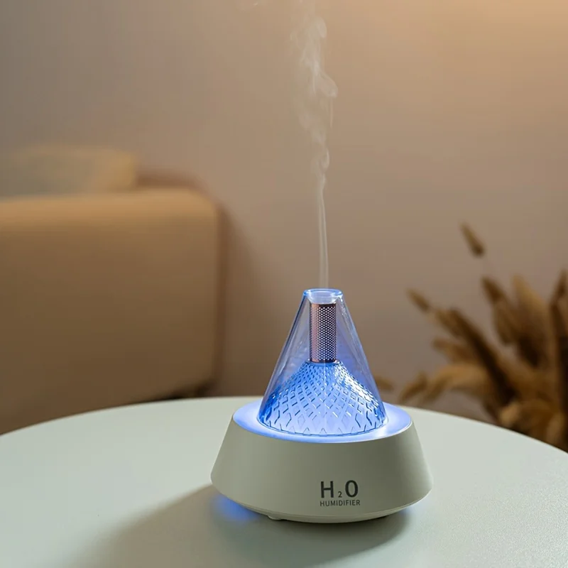 Humidificador Volcánico de Esc - Lava Lamp Desktop reseña y precio