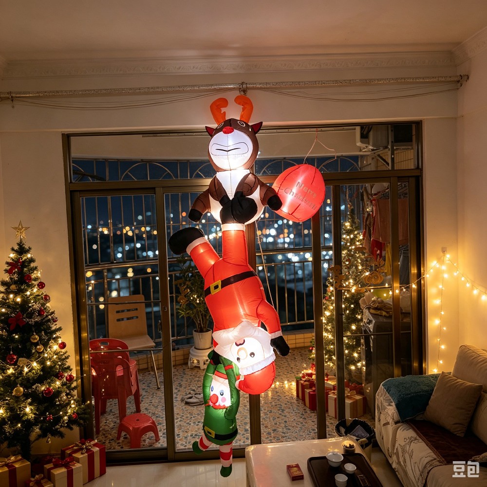 2,4M Santa Claus, Reno y Duend - Santa'S Elves Holiday Lighting & Decor Llc reseña y precio