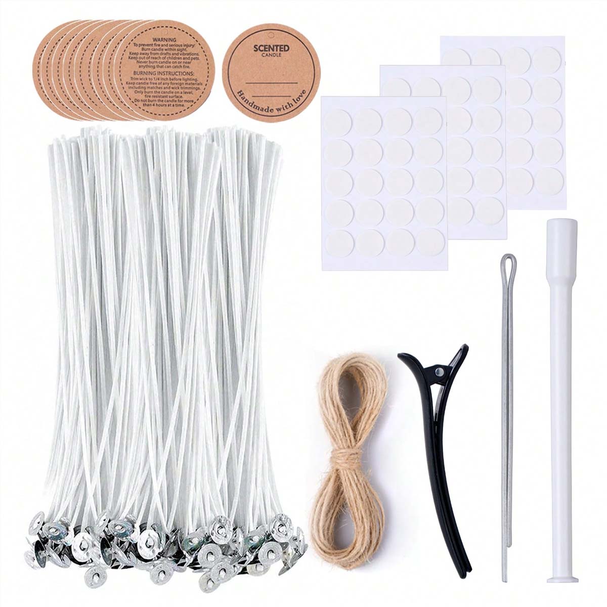 Juego de mechas para velas sin - Candle Holder Set reseña y precio