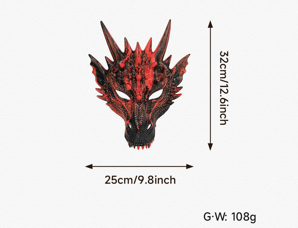 Nuevo Disfraz de Dragón RP par - Lighting Decor Photos reseña y precio