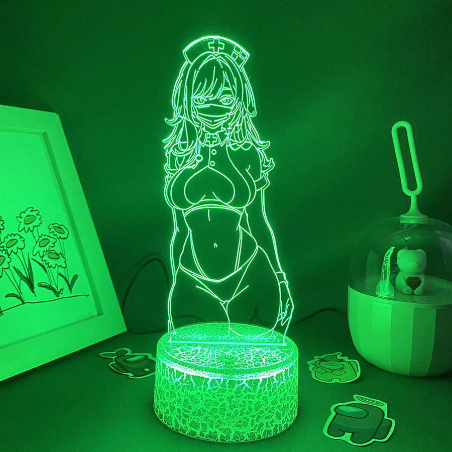 Lámparas LED 3D de Anime para  - Lava Lamp Desktop reseña y precio