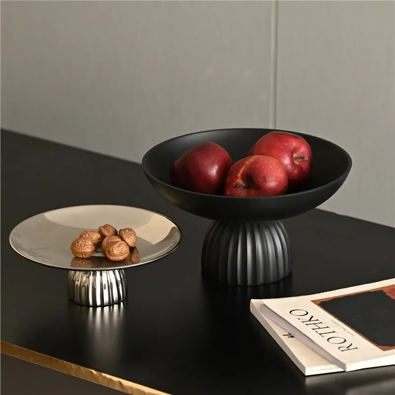 Plato de Frutas Negro y Platea - Decor Lighting India reseña y precio