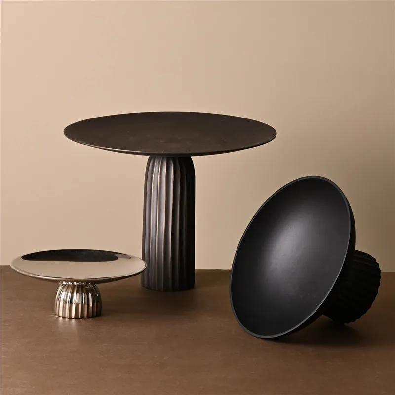 Plato de Frutas Negro y Platea - Decor Lighting India reseña y precio