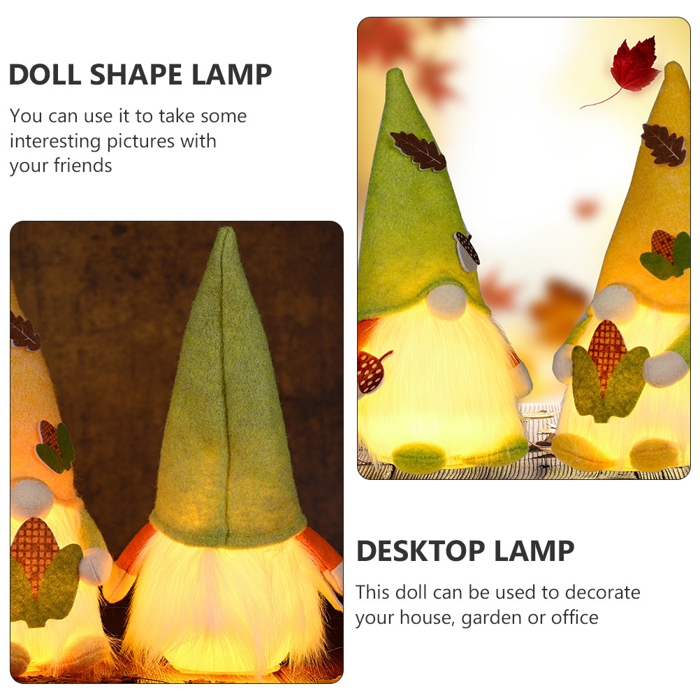 Lámpara de noche de Gnomo lige - Lighting Decor Photos reseña y precio