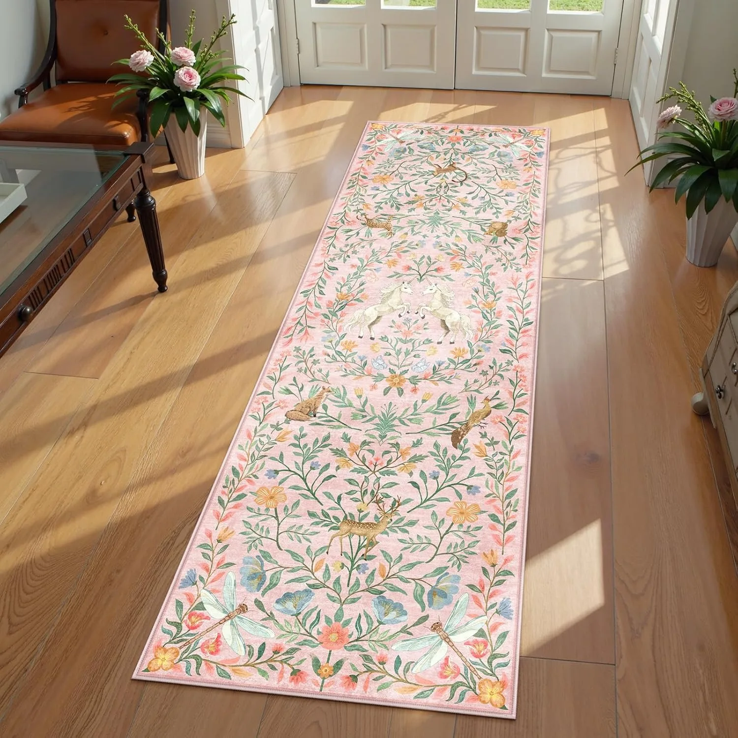 Alfombra tipo corredor con tem - Lighting Bug Decor reseña y precio