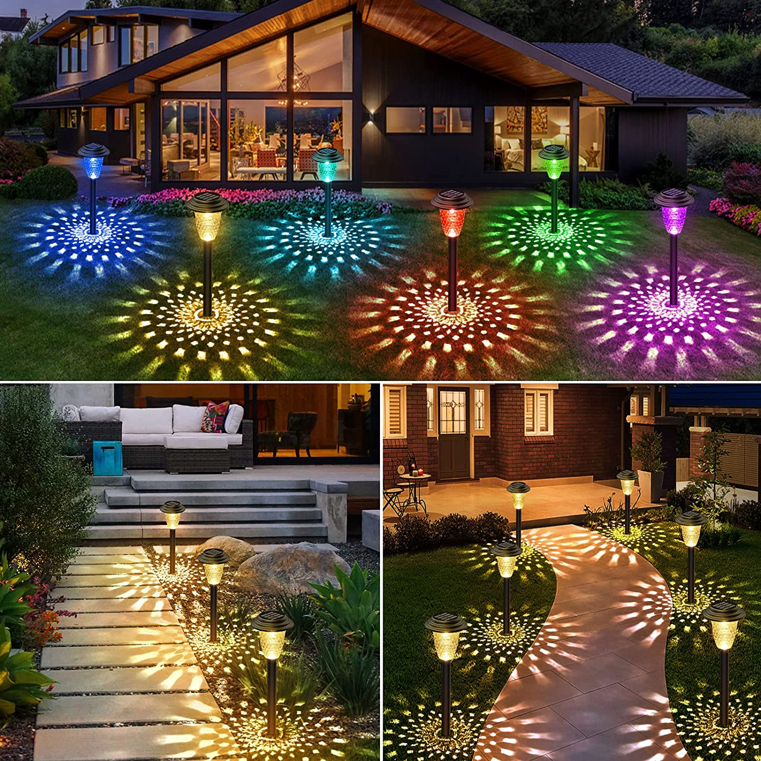 Luces solares para caminos, lá - Colour Changing Bulb reseña y precio