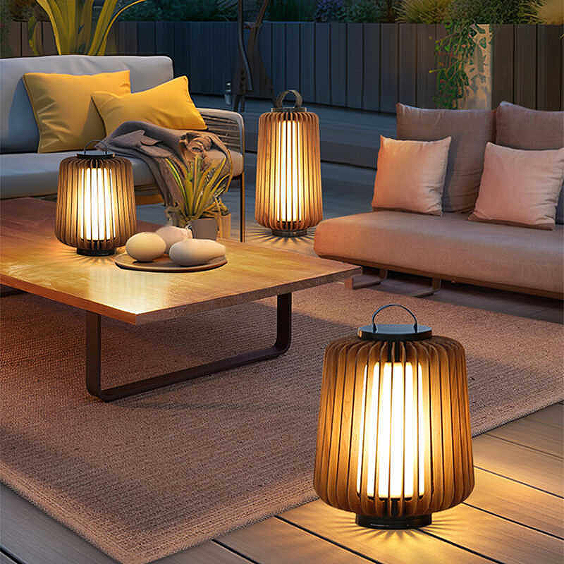 Lámpara de pie luminosa para p - Lighting Decoration Outdoor reseña y precio