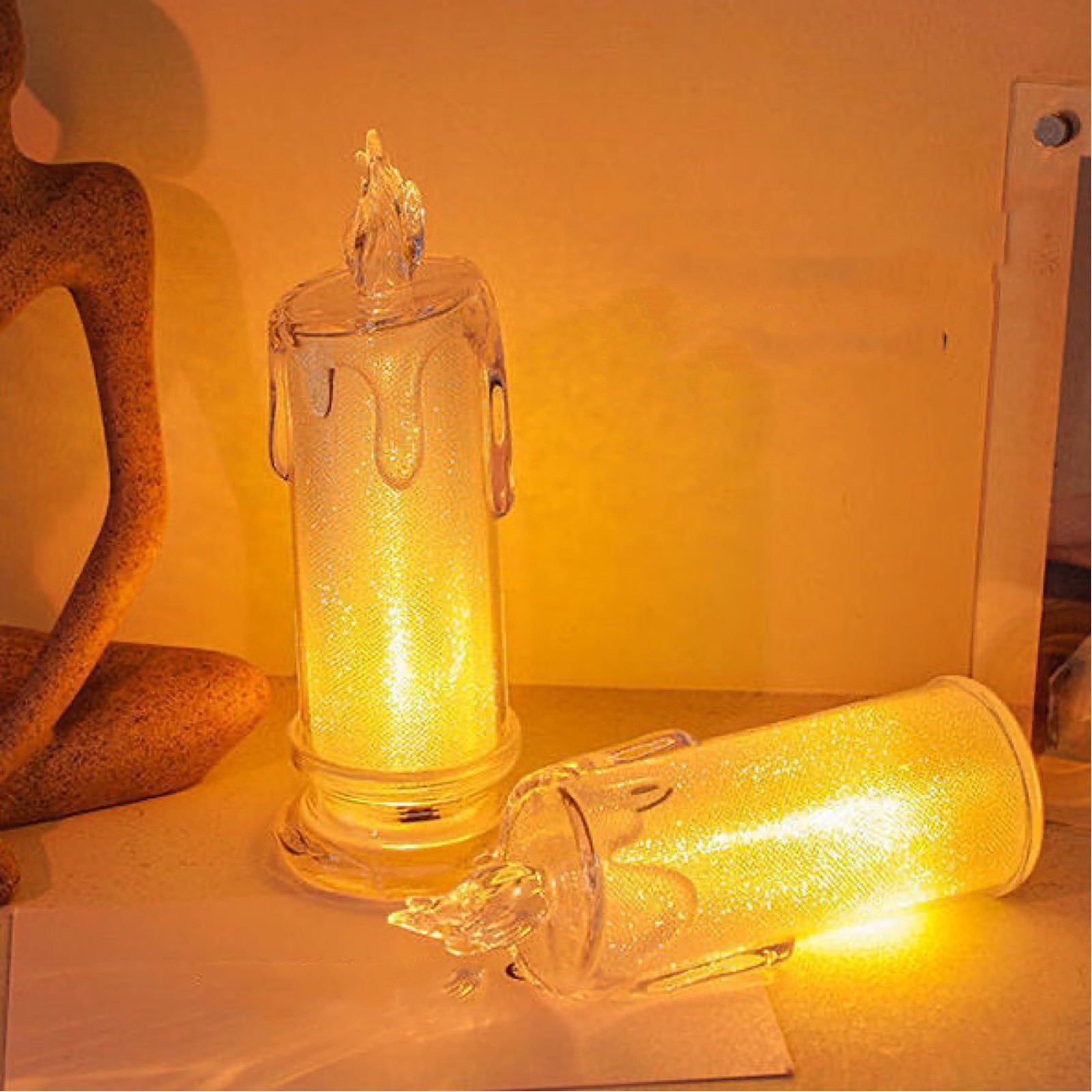 Vela LED con Brillo, Vela Cóni - Lighting Decor Wedding reseña y precio