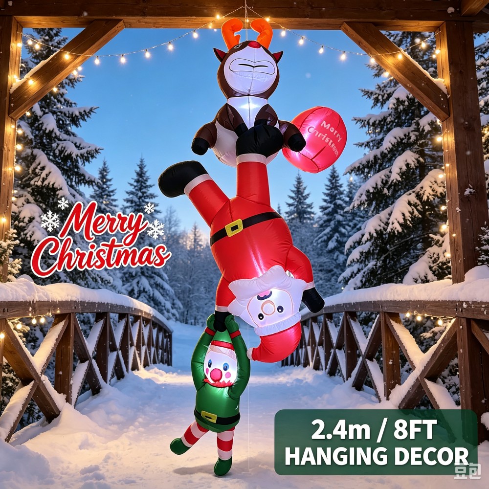 Santa Claus, Duendes y Renos I - Santa'S Elves Holiday Lighting & Decor Llc reseña y precio
